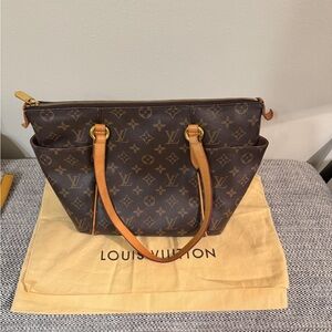 Louis Vuitton Totally PM Brown and Tan Tote